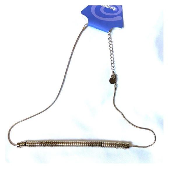 Claire’s Golden Boho Coastal Ring Stacked Necklace - Picture 1 of 5